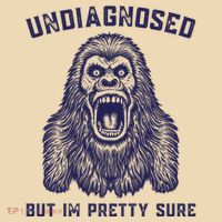 Undiagnosed But Im Pretty Sure Funny Gorilla Tote Bag thumb 4