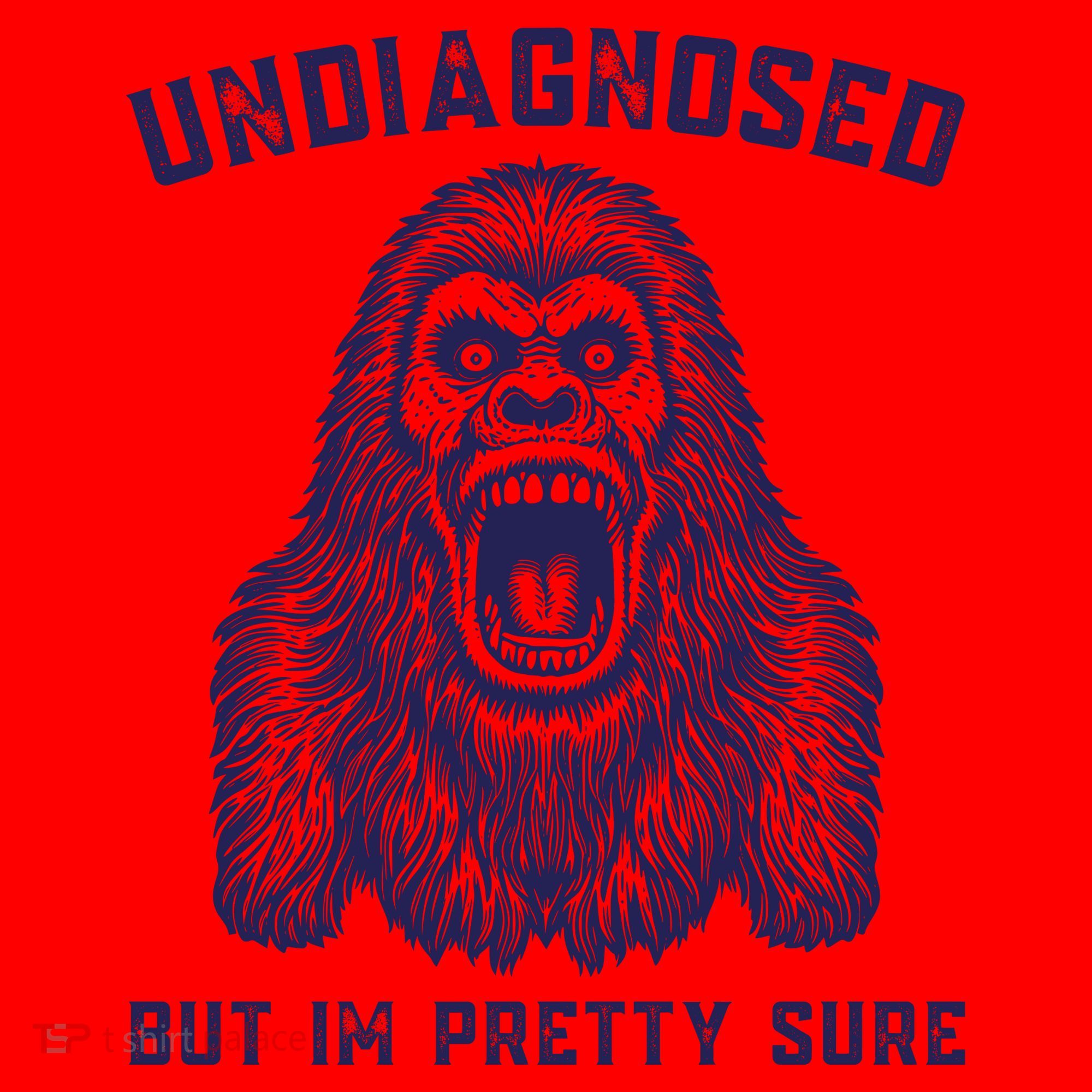 Undiagnosed But Im Pretty Sure Funny Gorilla Santa Hat
