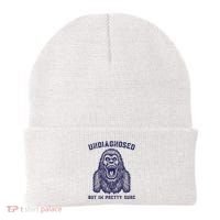 Undiagnosed But Im Pretty Sure Funny Gorilla Beanie thumb 0