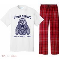 Undiagnosed But Im Pretty Sure Funny Gorilla Pajama Set thumb 0