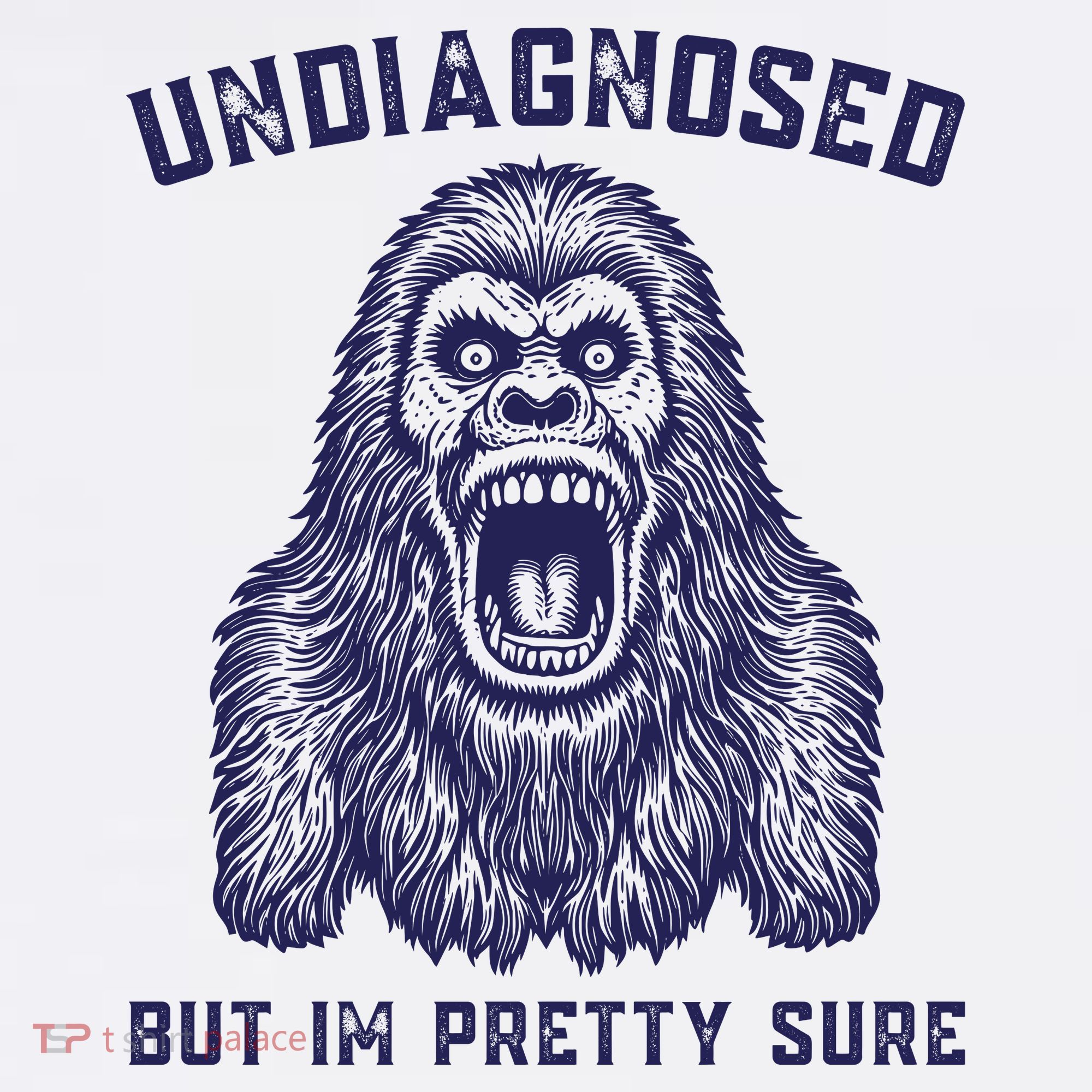 Undiagnosed But Im Pretty Sure Funny Gorilla Polo