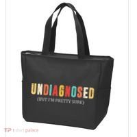 Undiagnosed But IM Pretty Sure Funny Announcement Tote Bag thumb 3