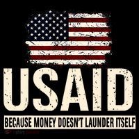 Usaid Because Money Doesn’T Launder Itself Us Americans Women's Hoodie thumb 2