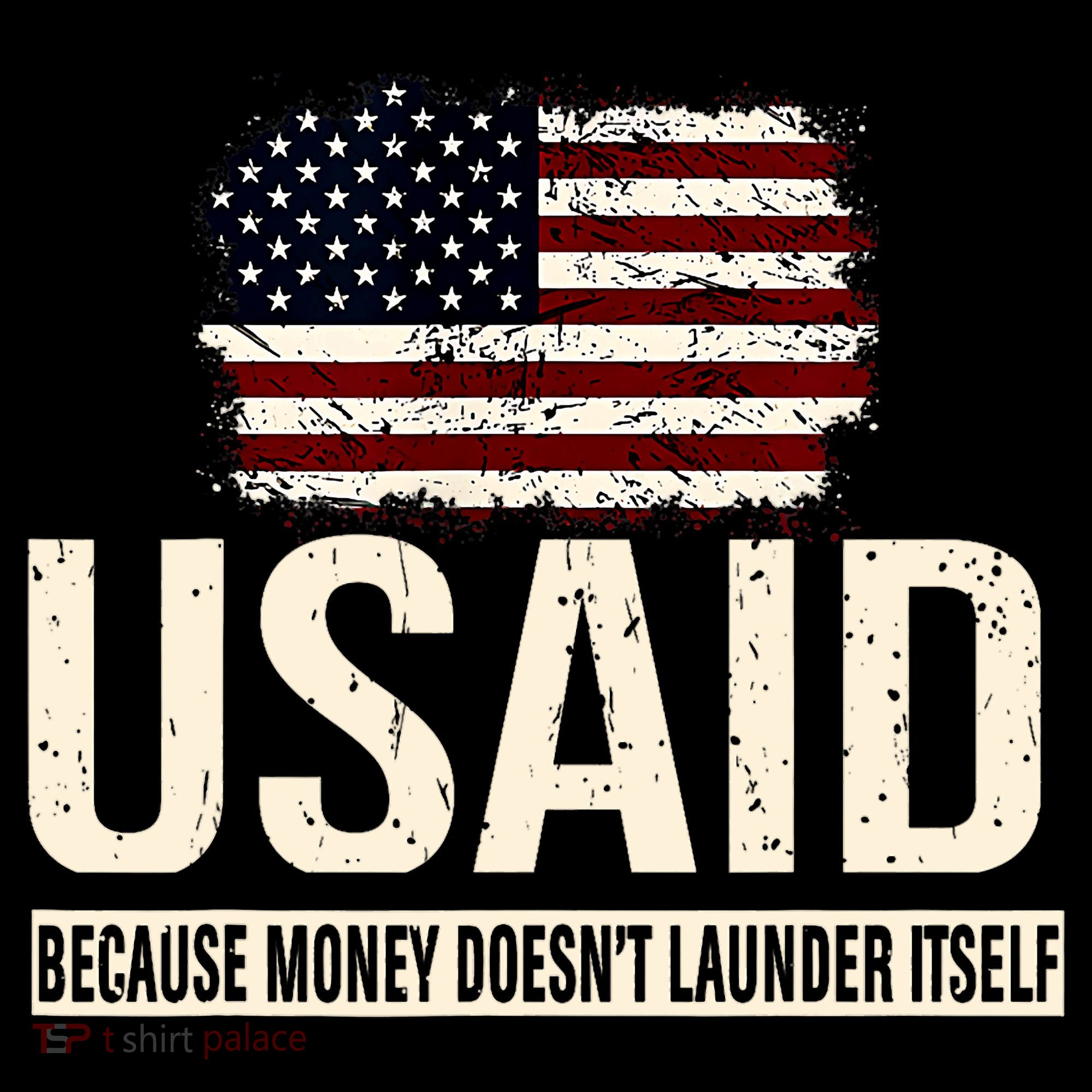Usaid Because Money Doesn’T Launder Itself Us Americans Women's Hoodie