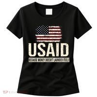 Usaid Because Money Doesn’T Launder Itself Us Americans Women's T-Shirt thumb 0