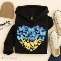 Ukrainian Butterfly Mashup Ukraine Flag Hoodie thumb 4