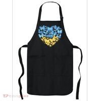 Ukrainian Butterfly Mashup Ukraine Flag Apron thumb 0