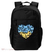 Ukrainian Butterfly Mashup Ukraine Flag Backpack thumb 0