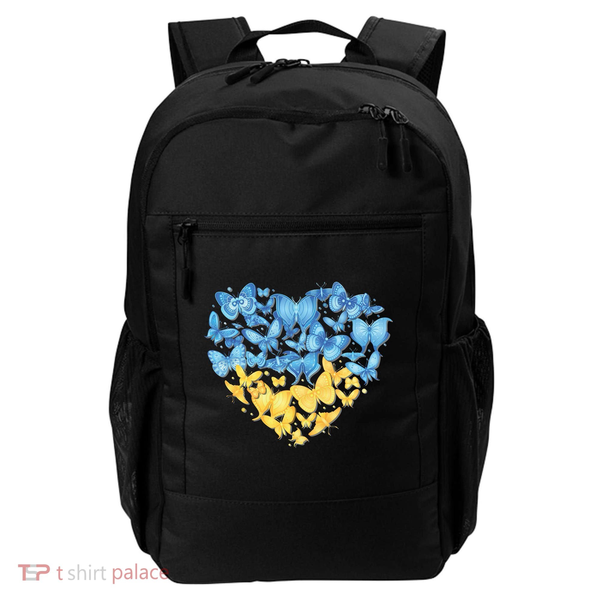 Ukrainian Butterfly Mashup Ukraine Flag Backpack