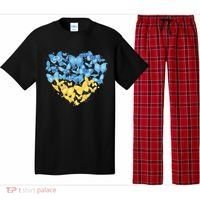 Ukrainian Butterfly Mashup Ukraine Flag Pajama Set thumb 0
