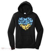 Ukrainian Butterfly Mashup Ukraine Flag Women's Hoodie thumb 0