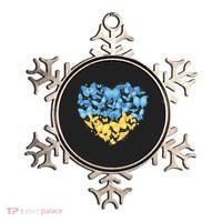 Ukrainian Butterfly Mashup Ukraine Flag Ornament thumb 0