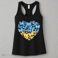 Ukrainian Butterfly Mashup Ukraine Flag Women's Tank Top thumb 3