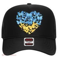 Ukrainian Butterfly Mashup Ukraine Flag Hat thumb 0