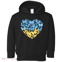 Ukrainian Butterfly Mashup Ukraine Flag Toddler Hoodie thumb 0