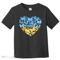 Ukrainian Butterfly Mashup Ukraine Flag Toddler T-Shirt thumb 0