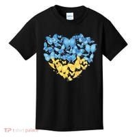 Ukrainian Butterfly Mashup Ukraine Flag Kids T-Shirt thumb 0