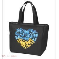 Ukrainian Butterfly Mashup Ukraine Flag Tote Bag thumb 3