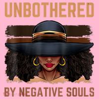 Unbothered By Negative Souls Juneteenth Black Women Freedom Coaster thumb 2