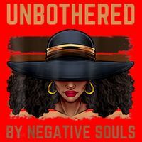 Unbothered By Negative Souls Juneteenth Black Women Freedom Santa Hat thumb 1