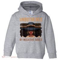 Unbothered By Negative Souls Juneteenth Black Women Freedom Toddler Hoodie thumb 0