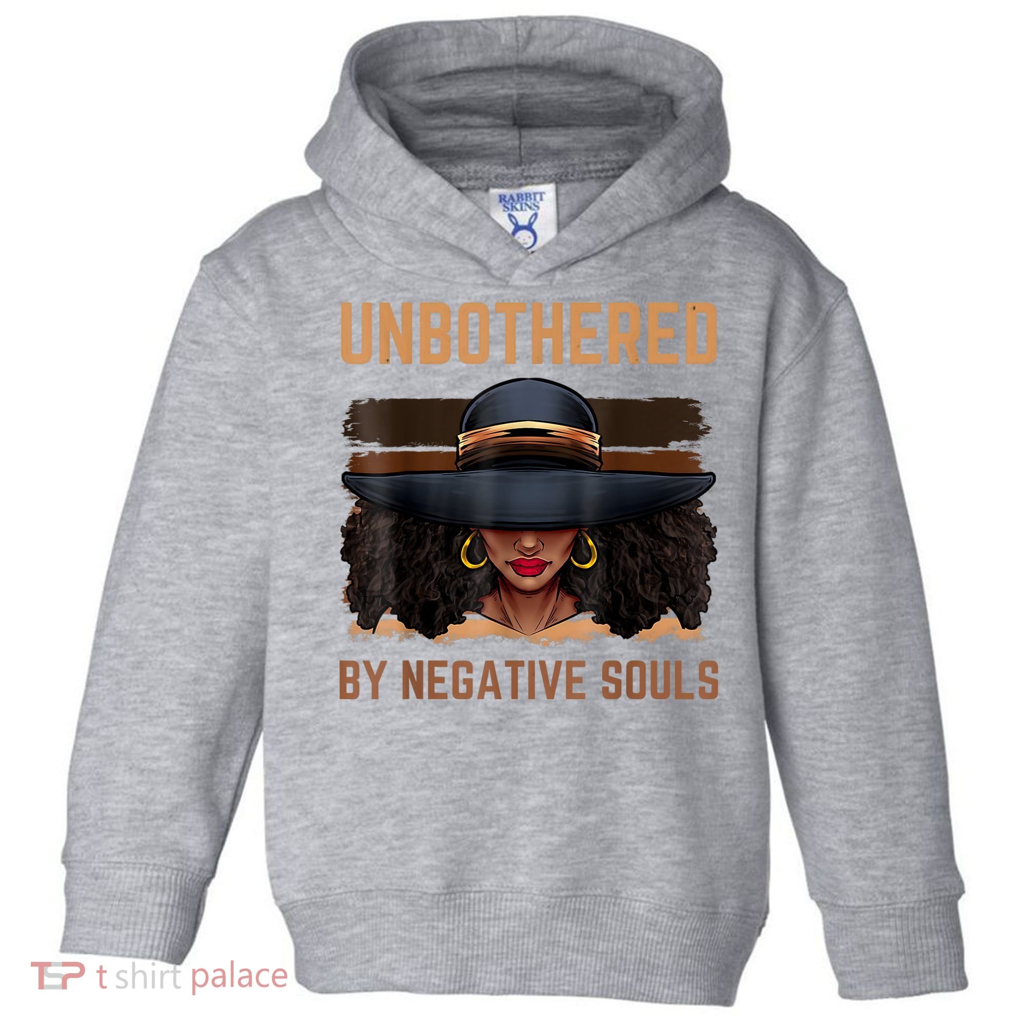 Unbothered By Negative Souls Juneteenth Black Women Freedom Toddler Hoodie
