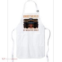 Unbothered By Negative Souls Juneteenth Black Women Freedom Apron thumb 0
