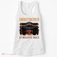 Unbothered By Negative Souls Juneteenth Black Women Freedom Women's Tank Top thumb 0