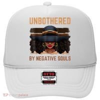 Unbothered By Negative Souls Juneteenth Black Women Freedom Hat thumb 0