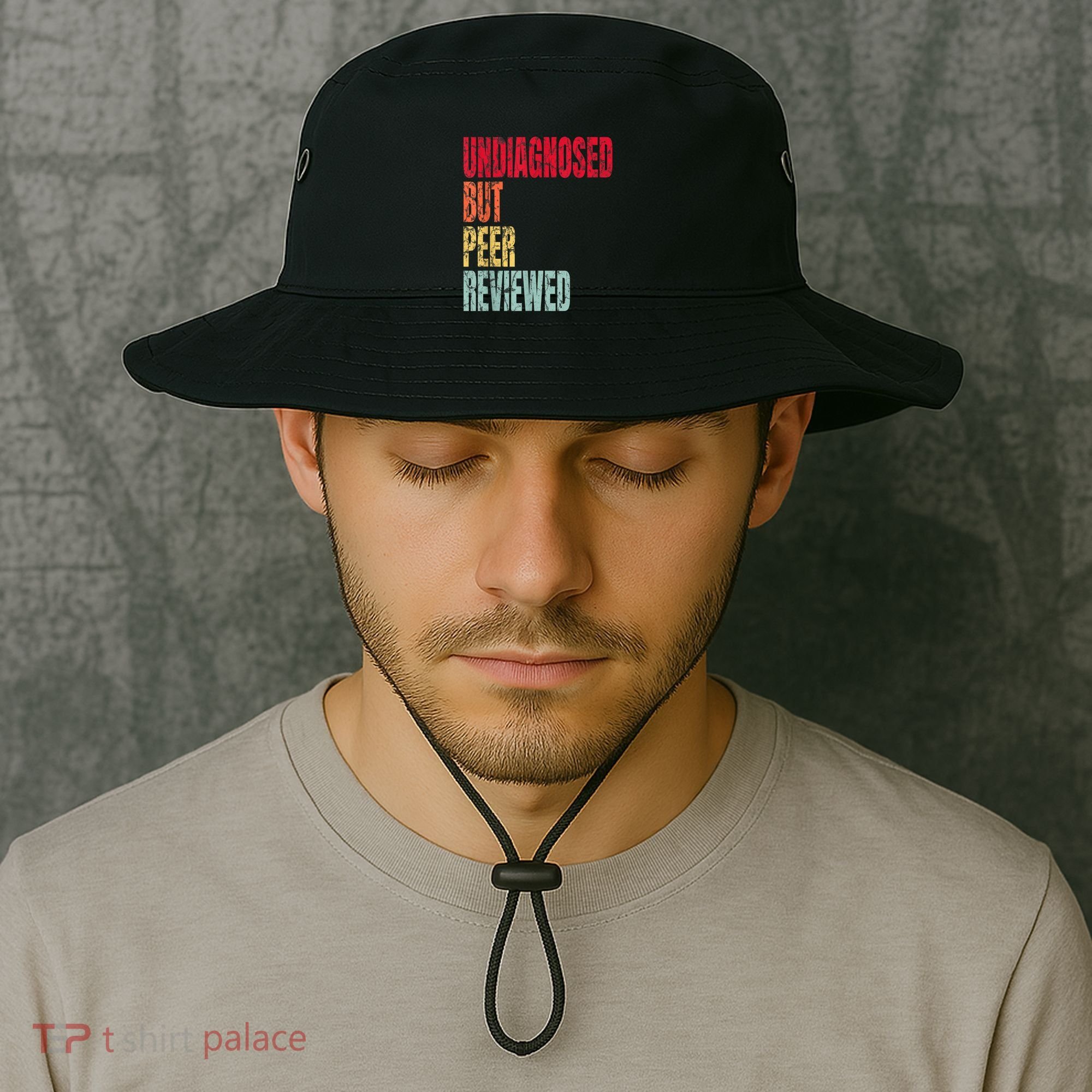 Undiagnosed But Peer Reviewed Bucket Hat