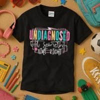 Undiagnosed But Somethin’ Aint Right Undiagnosed Kids T-Shirt thumb 3