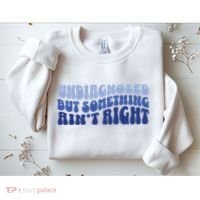 Undiagnosed But Something AinT Right Funny Sayings Mental Health Awareness Sweatshirt thumb 2