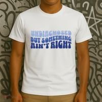 Undiagnosed But Something AinT Right Funny Sayings Mental Health Awareness T-Shirt thumb 3
