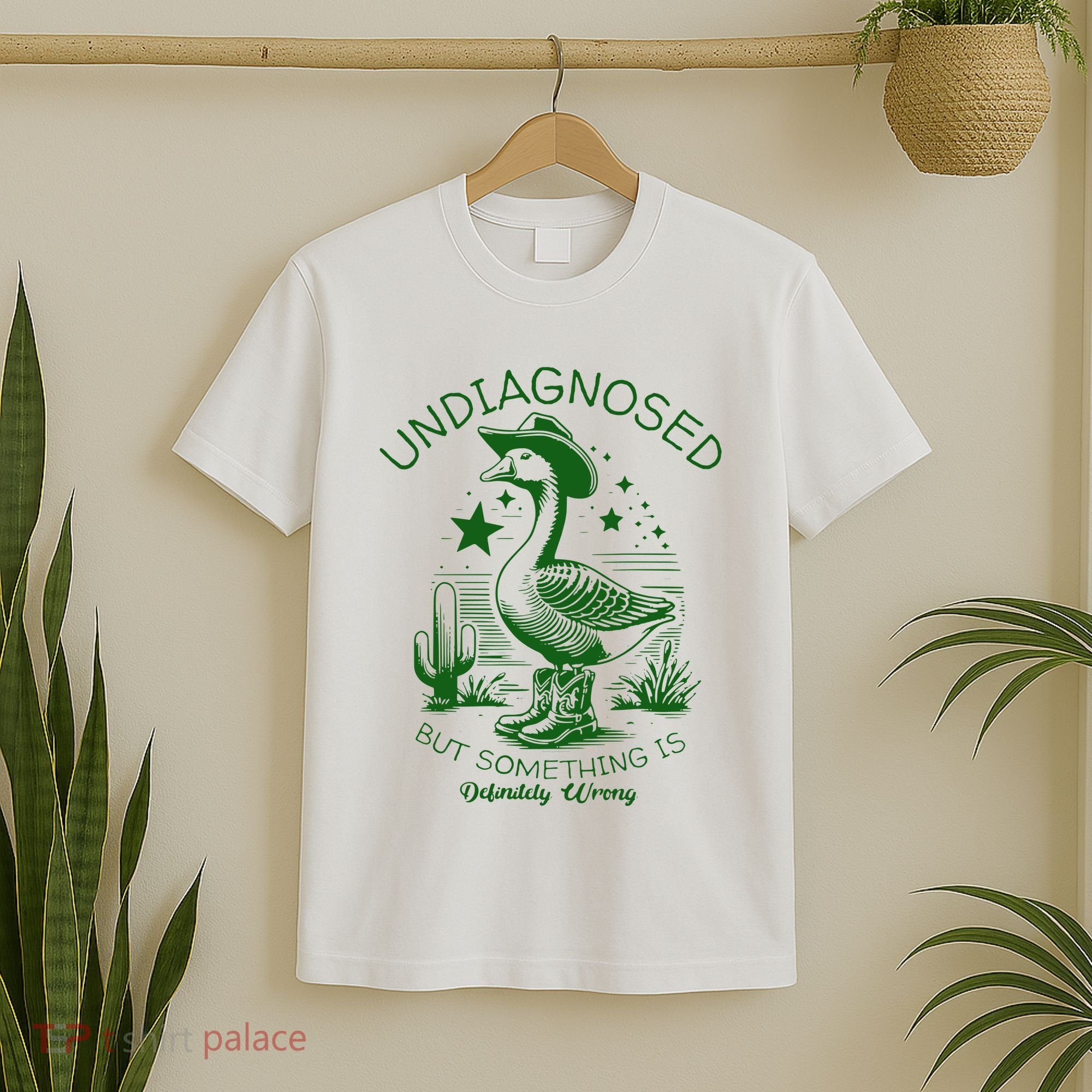 Undiagnosed But Something Is Wrong Funny Silly Goose T-Shirt