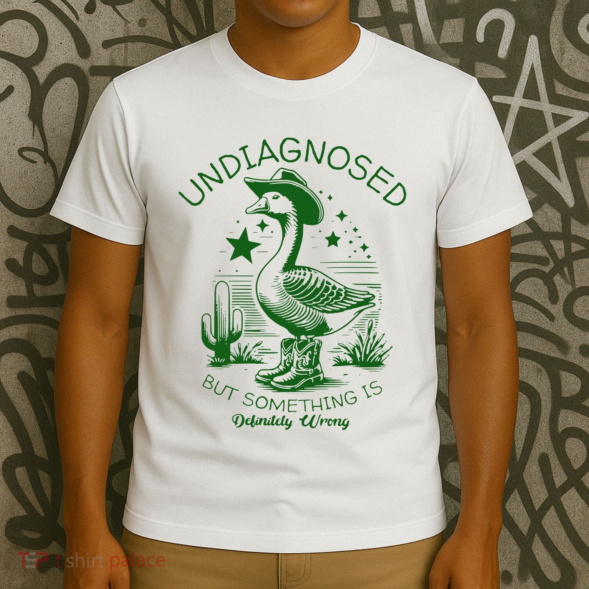 Undiagnosed But Something Is Wrong Funny Silly Goose T-Shirt