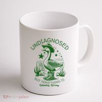 Undiagnosed But Something Is Wrong Funny Silly Goose Coffee Mug thumb 1