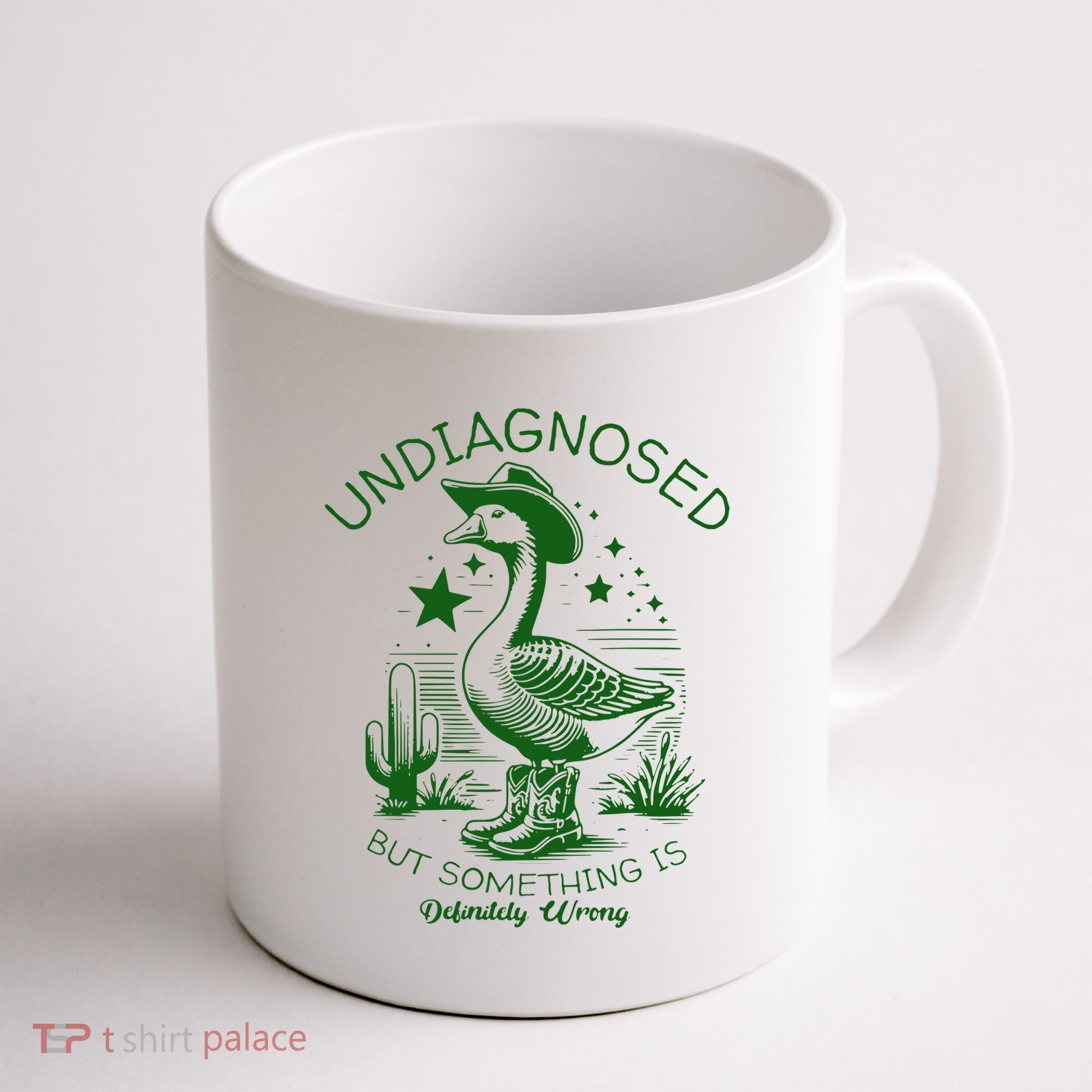 Undiagnosed But Something Is Wrong Funny Silly Goose Coffee Mug