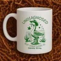 Undiagnosed But Something Is Wrong Funny Silly Goose Coffee Mug thumb 2