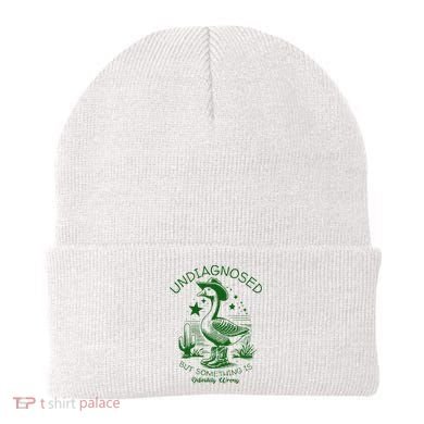 Undiagnosed But Something Is Wrong Funny Silly Goose Beanie