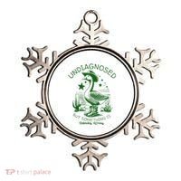 Undiagnosed But Something Is Wrong Funny Silly Goose Ornament thumb 0