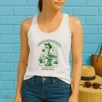 Undiagnosed But Something Is Wrong Funny Silly Goose Women's Tank Top thumb 2