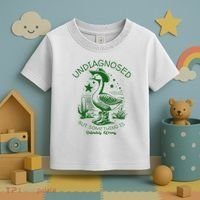 Undiagnosed But Something Is Wrong Funny Silly Goose Toddler T-Shirt thumb 3