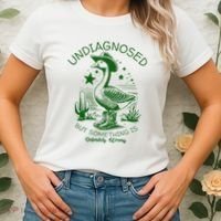 Undiagnosed But Something Is Wrong Funny Silly Goose Women's T-Shirt thumb 2