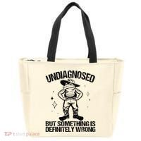 Undiagnosed But Something Is Definitely Wrong Cowboy Frog Tote Bag thumb 0