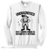 Undiagnosed But Something Is Definitely Wrong Cowboy Frog Sweatshirt thumb 0