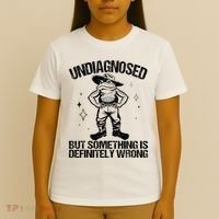 Undiagnosed But Something Is Definitely Wrong Cowboy Frog T-Shirt thumb 4