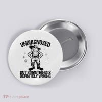 Undiagnosed But Something Is Definitely Wrong Cowboy Frog Button thumb 0