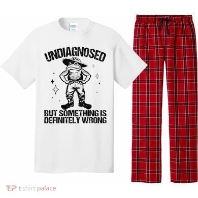 Undiagnosed But Something Is Definitely Wrong Cowboy Frog Pajama Set