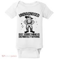 Undiagnosed But Something Is Definitely Wrong Cowboy Frog Baby Bodysuit thumb 0