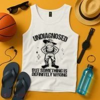 Undiagnosed But Something Is Definitely Wrong Cowboy Frog Tank Top thumb 4